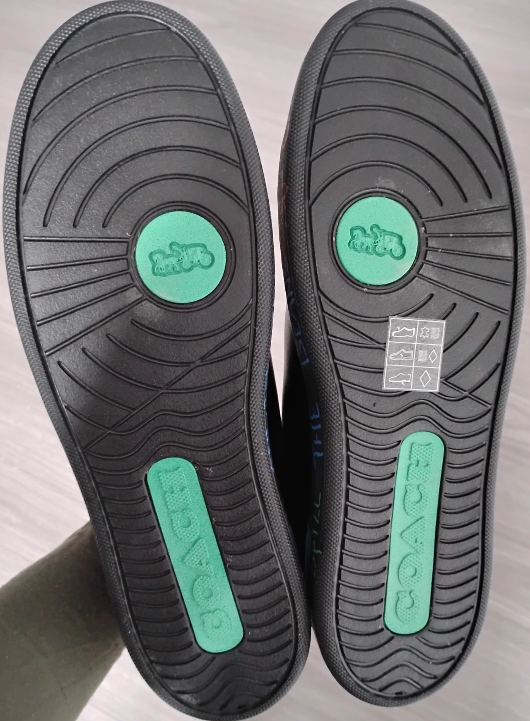 Coach New Black Leather Sneakers - photo 3