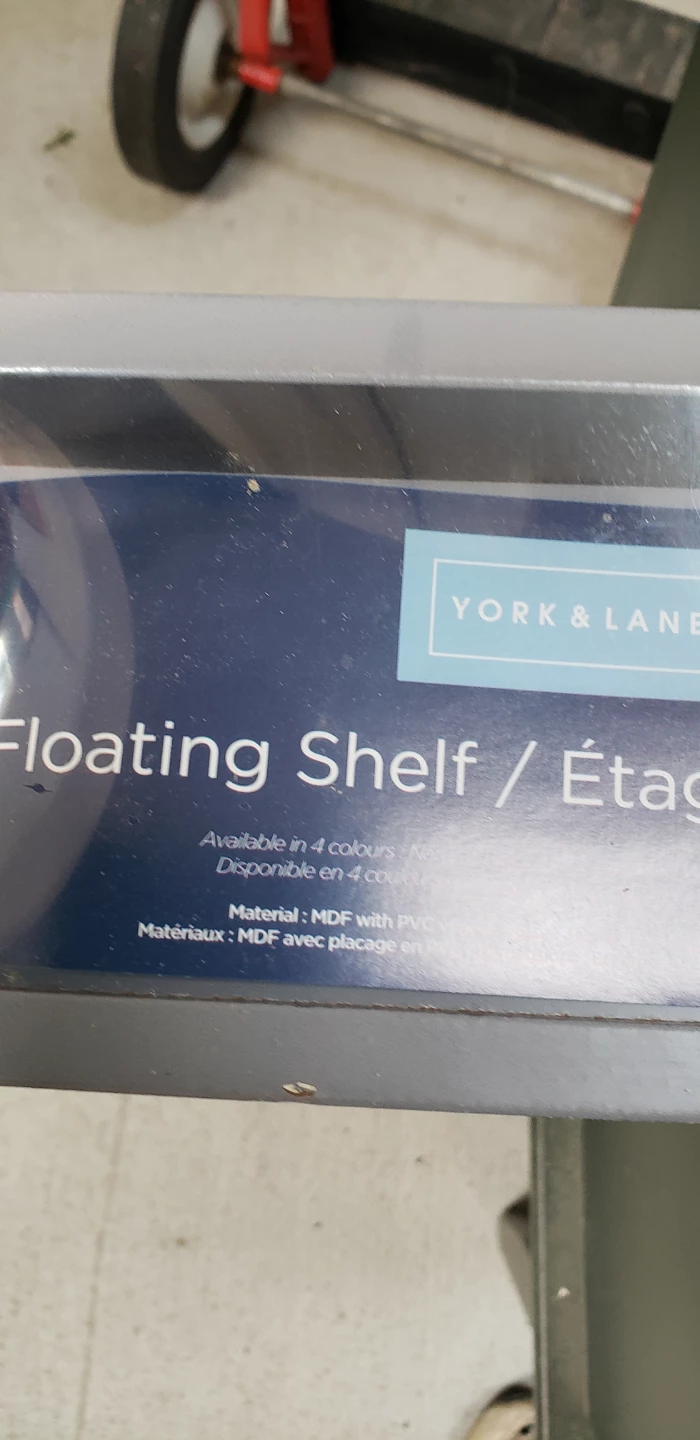 York & Lane Floating Shelf Mew iten!