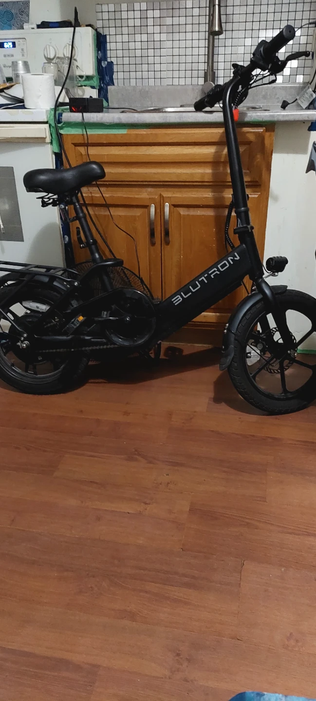 Blutron Folding Electric Bike