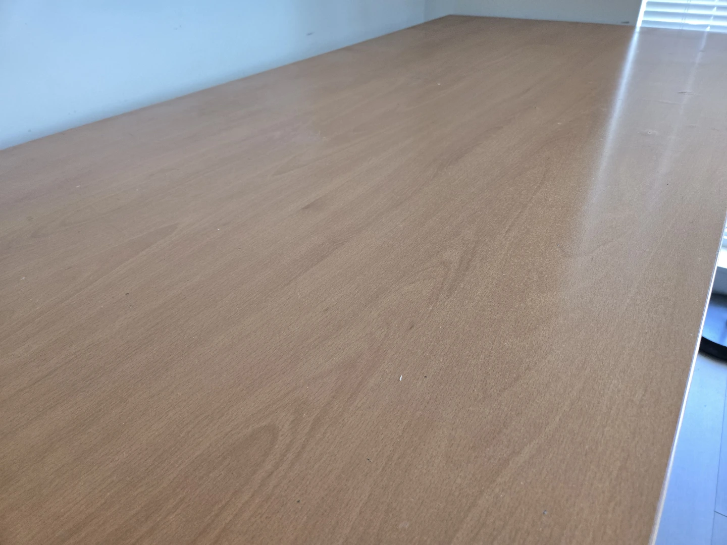 Office Desk with Wood look Top 80x160x72cm - photo 2