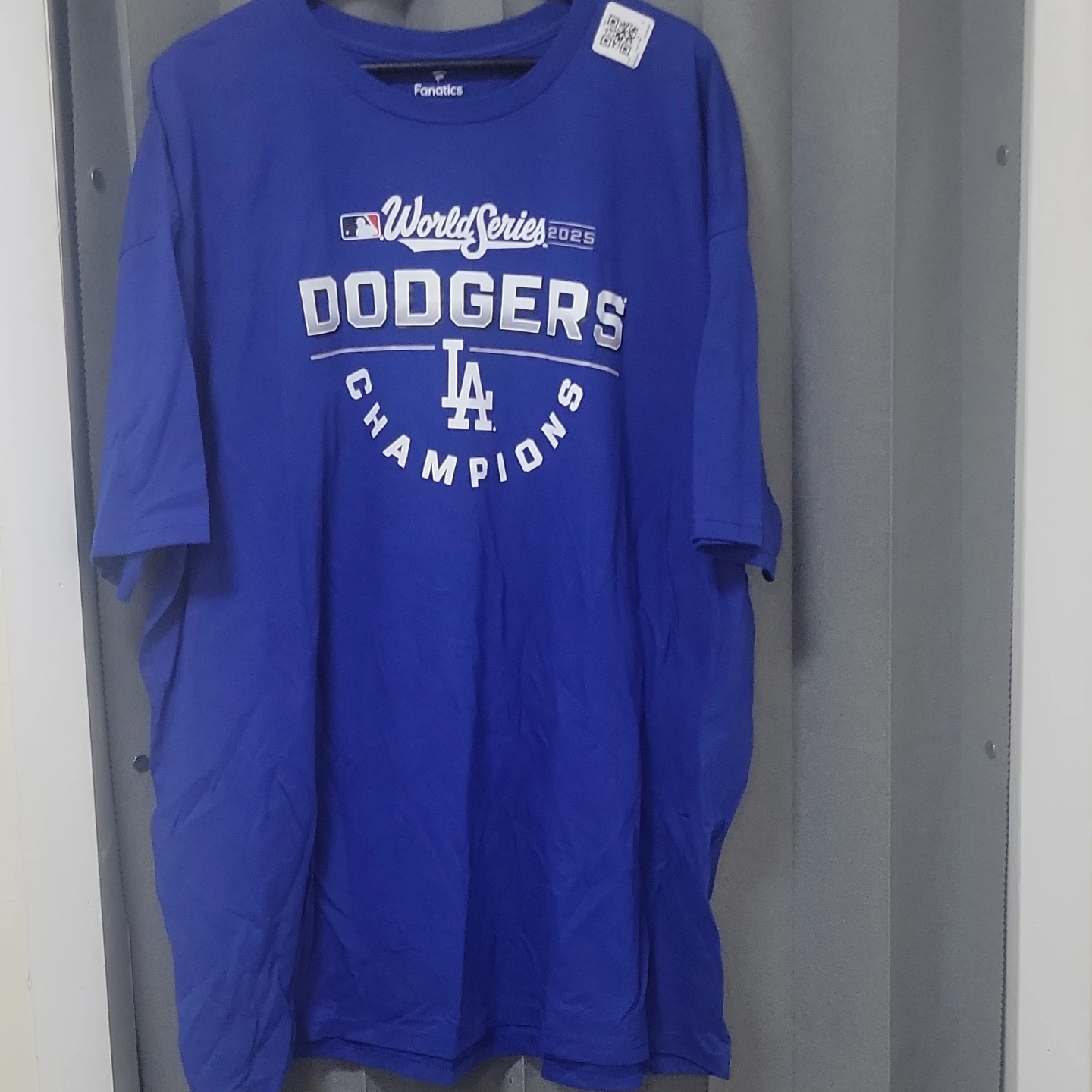 Fanatics Dodgers World Series 2025 Champions T-Shirt