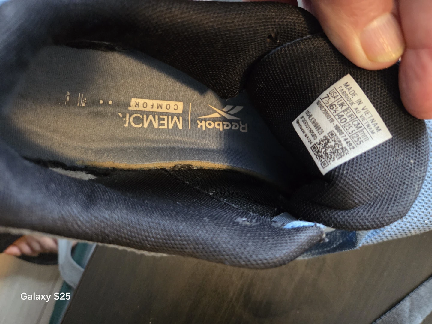 Reebok Blue Running Shoes - photo 4