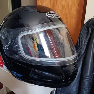 Black Full Face Motorcycle Helmet