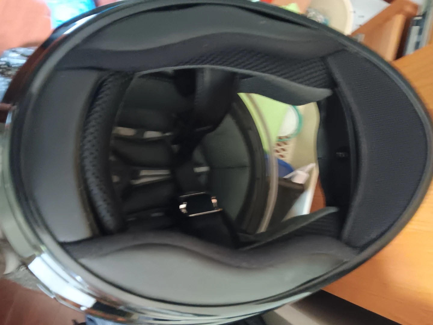 Black Full Face Motorcycle Helmet - photo 3