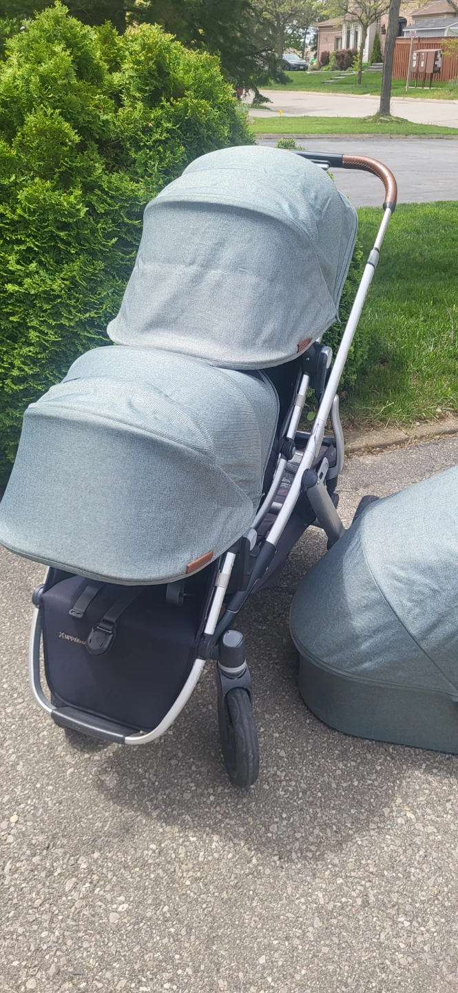 V2 Uppababy Vista single or double stroller - photo 4