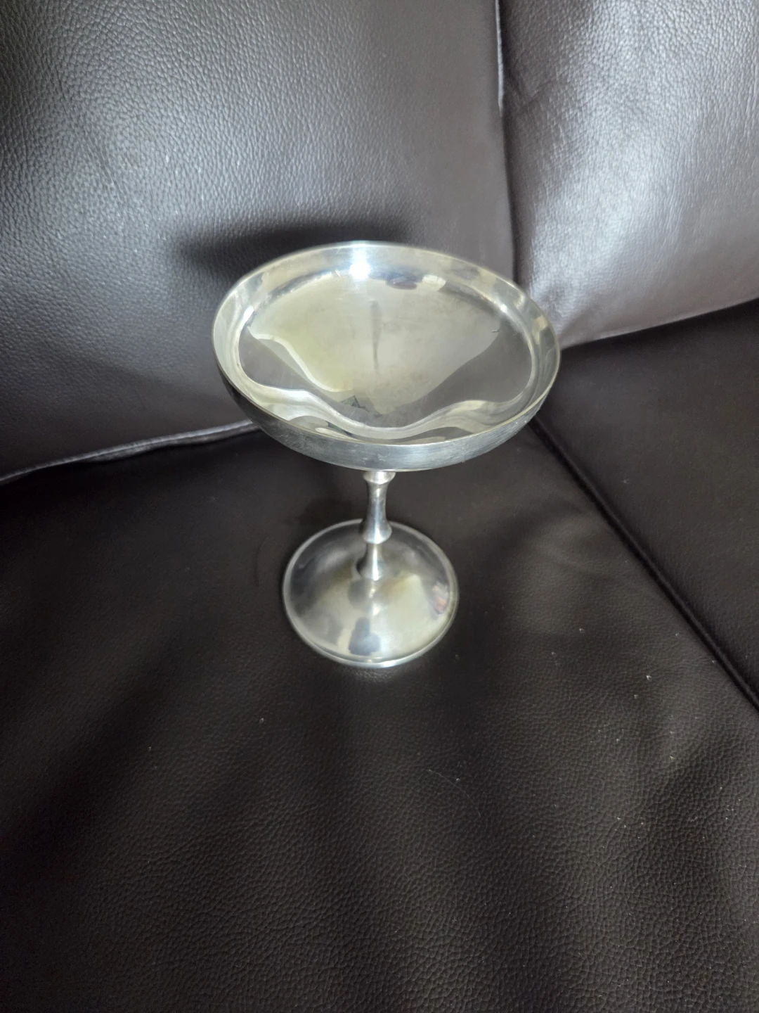 Set of 6 Brass and Silver Goblets - photo 3