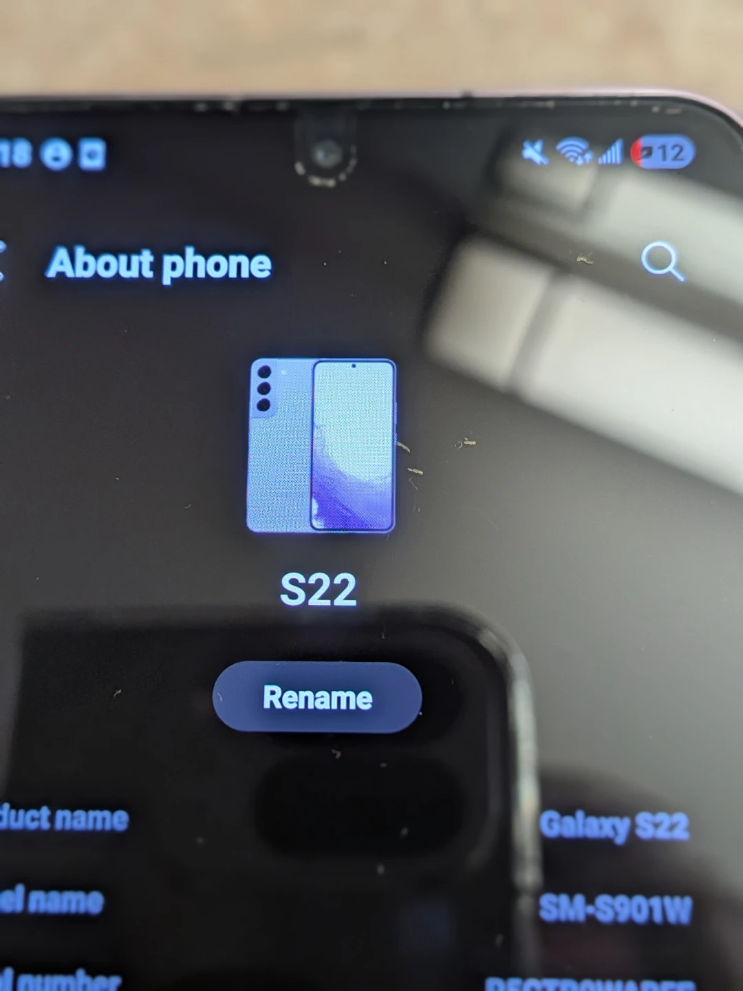 Samsung Galaxy S22 Lavender