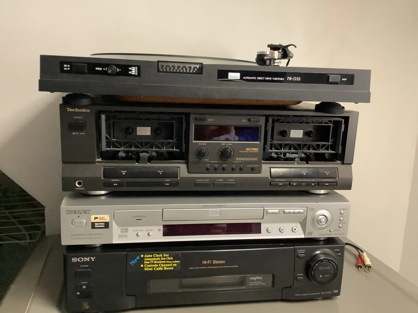 Vintage electronics repair