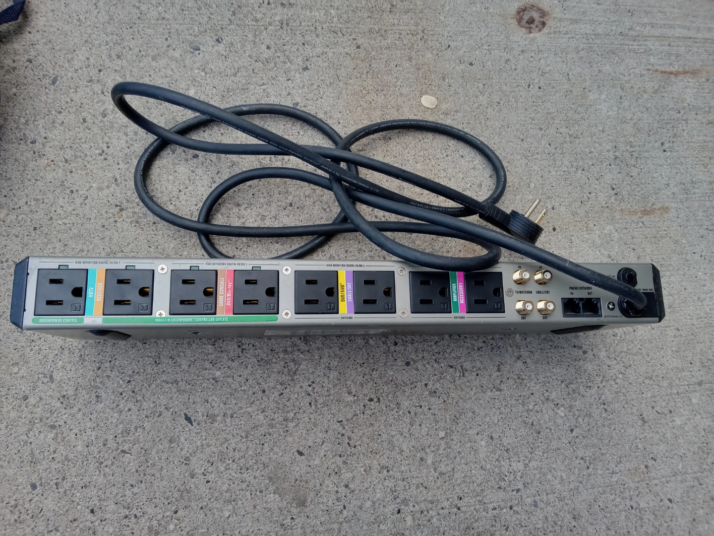 Monster Power HDP1250G+ Surge Protector - photo 3