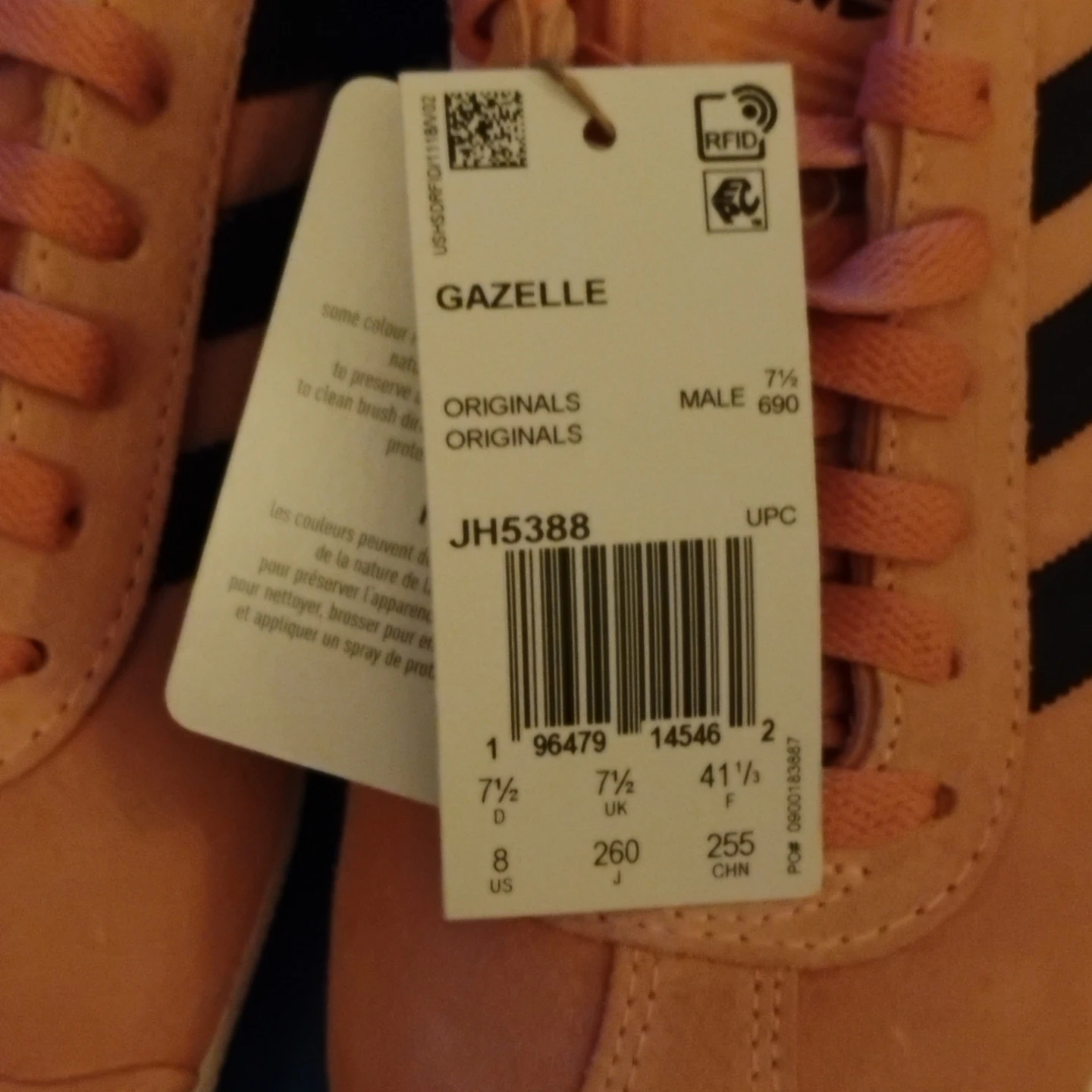 Adidas Gazelle's NIB Suede and Leather M8W9. 5 - photo 5