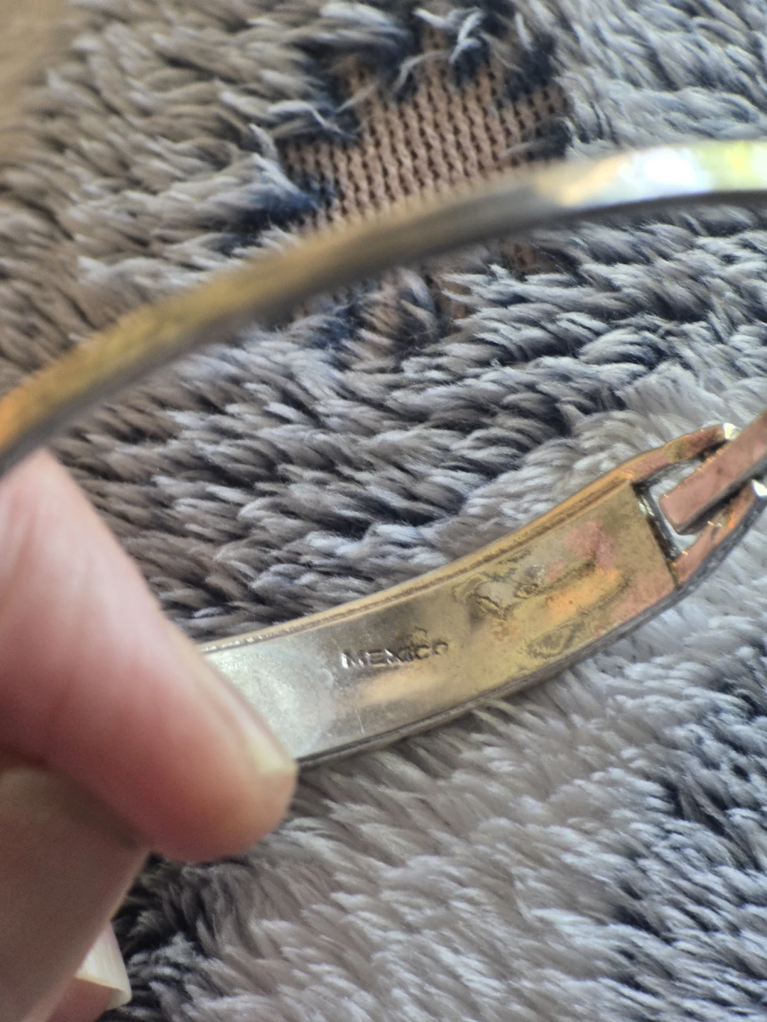 ⚽️Beautiful hinged silver bracelet - photo 3
