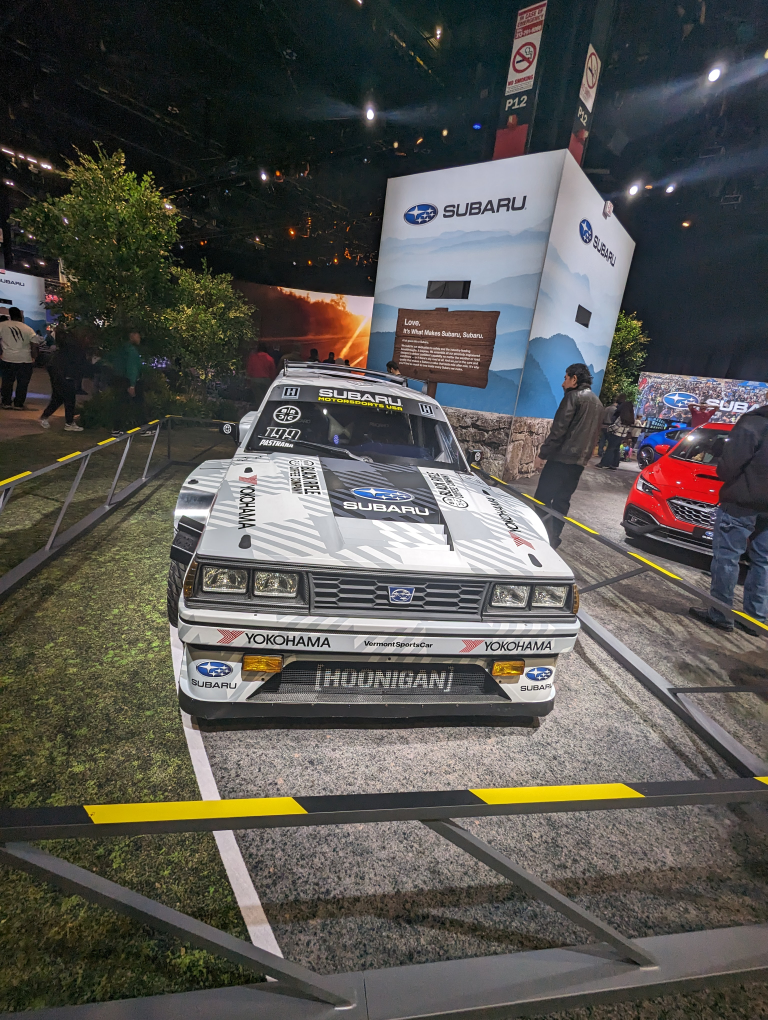 Travis Pastrana's Subaru "family huckster"