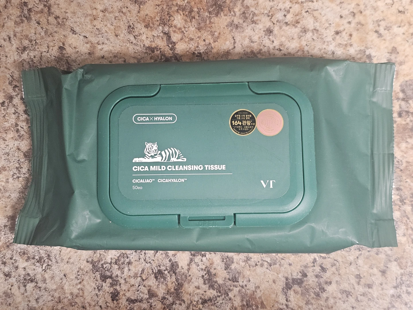 VT Cica Mild Cleansing Tissue