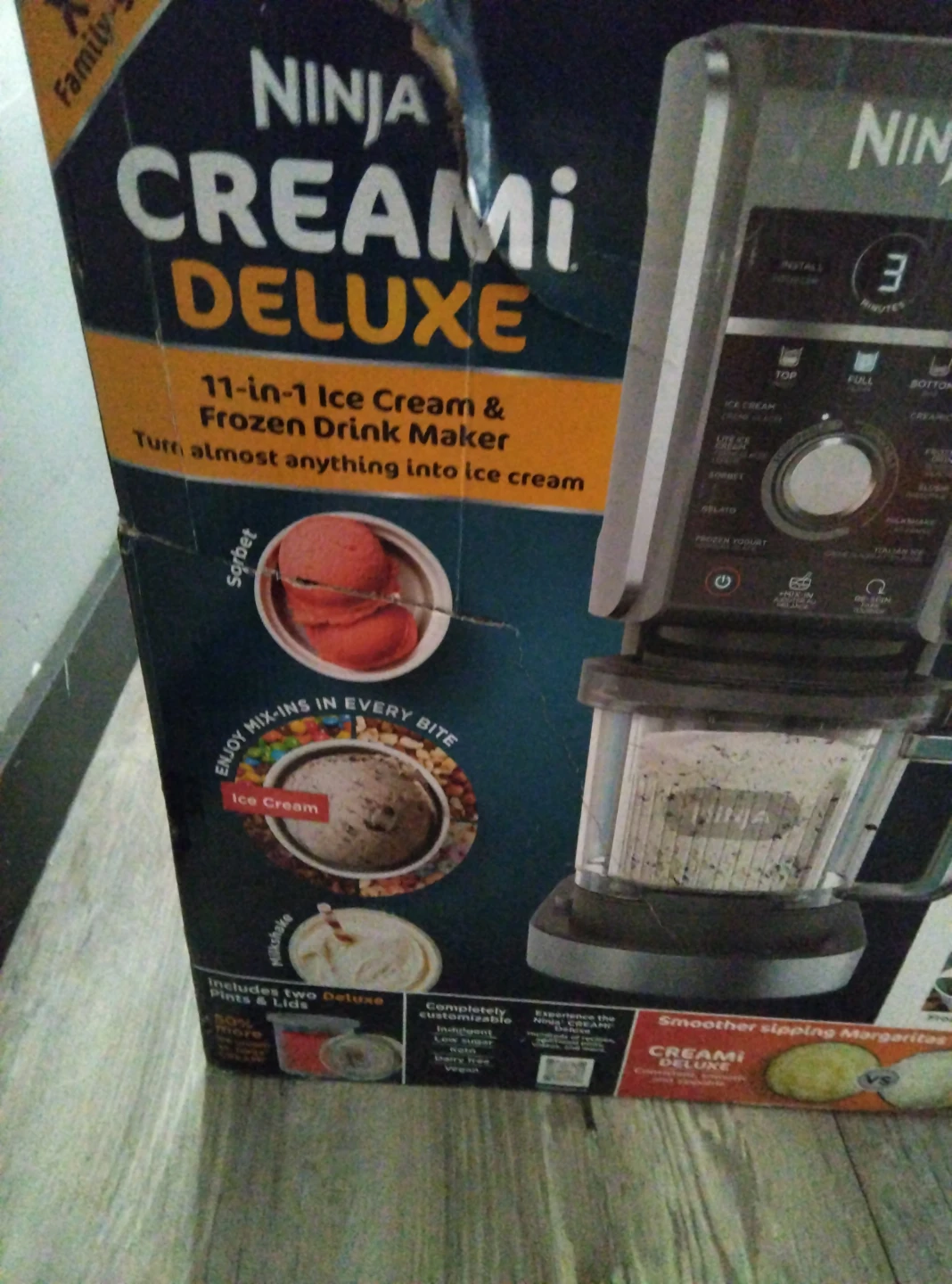 Ninja CREAMi Deluxe Ice Cream & Frozen Drink Maker - photo 2