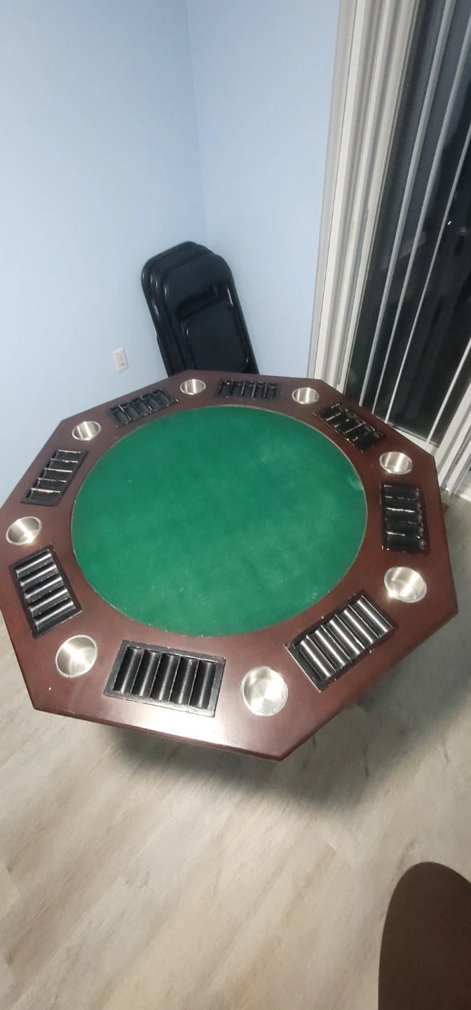 Octagon Poker Table