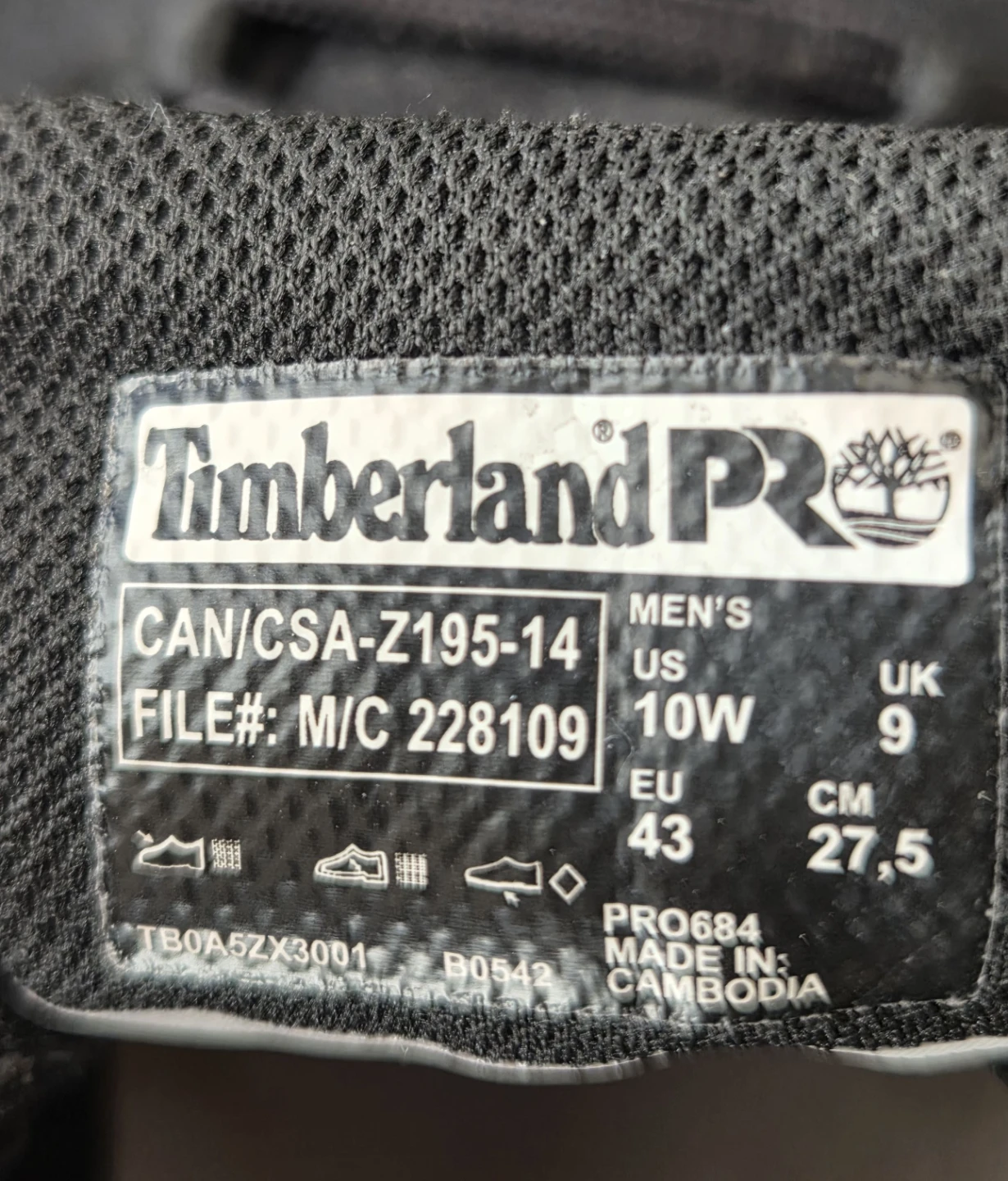 Timberland PRO Safety Boots – Excellent Condition
