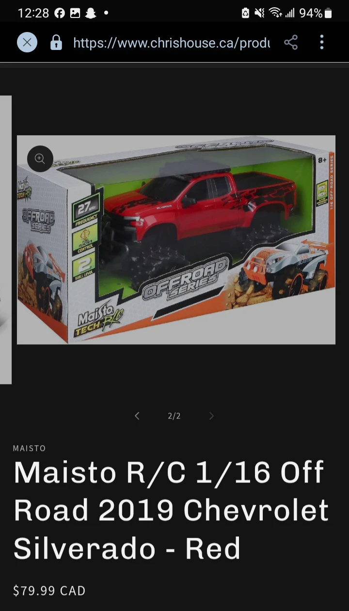 Maisto Tech R/C Offroad Series Dune Blaster Truck