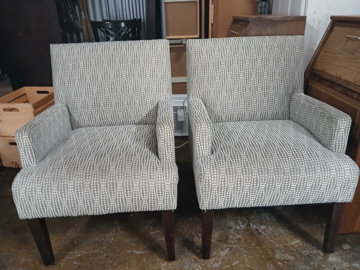 2 matching chears for 70