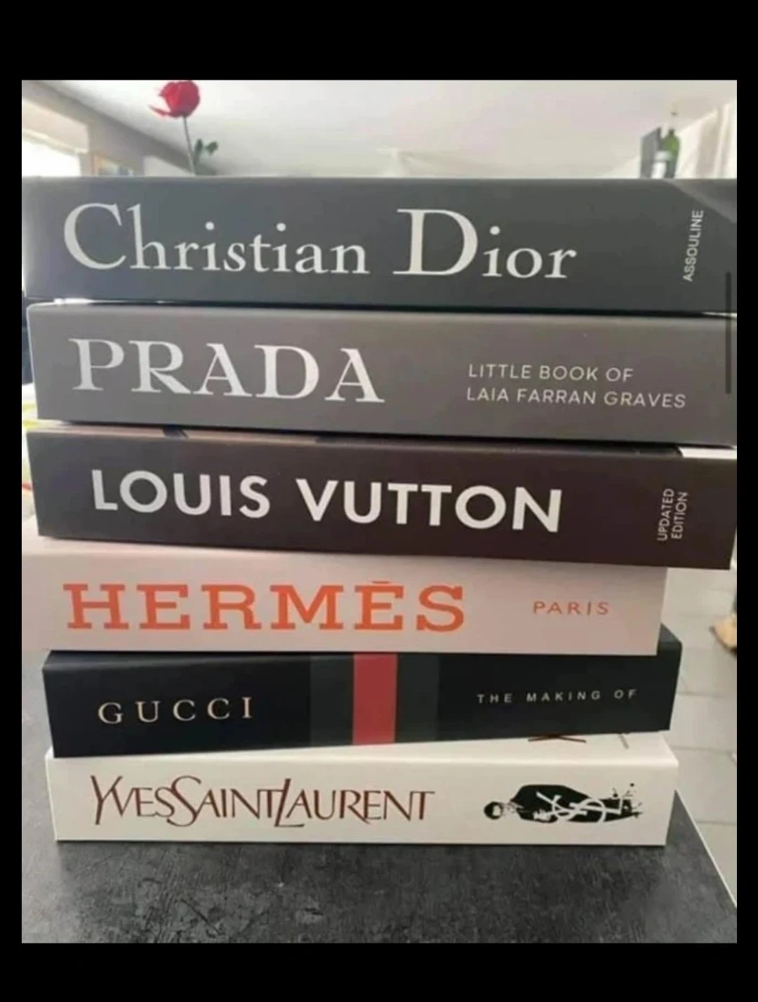 Designer Coffee Table faux Books Collection