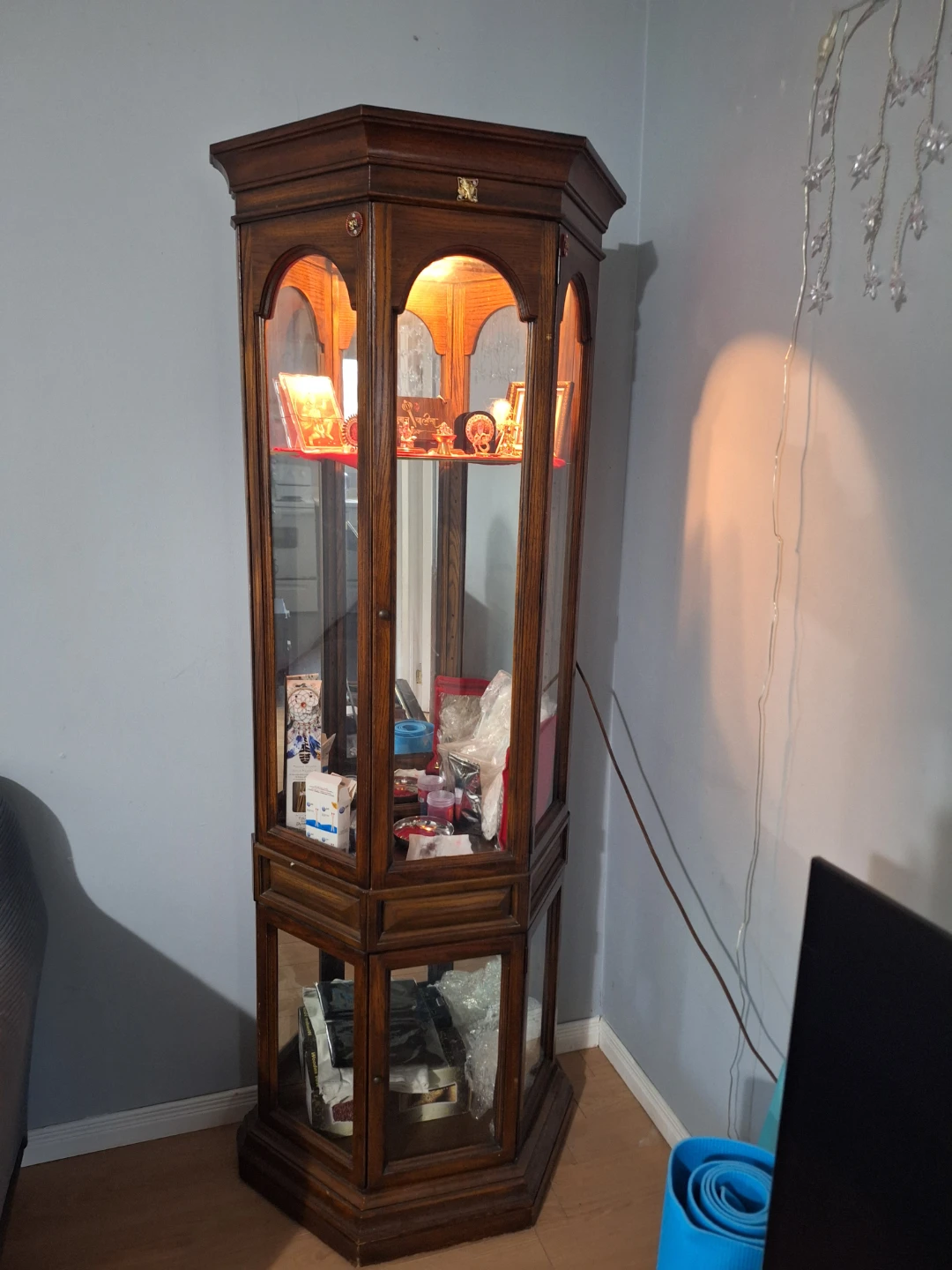 Wooden Curio Cabinet - photo 2