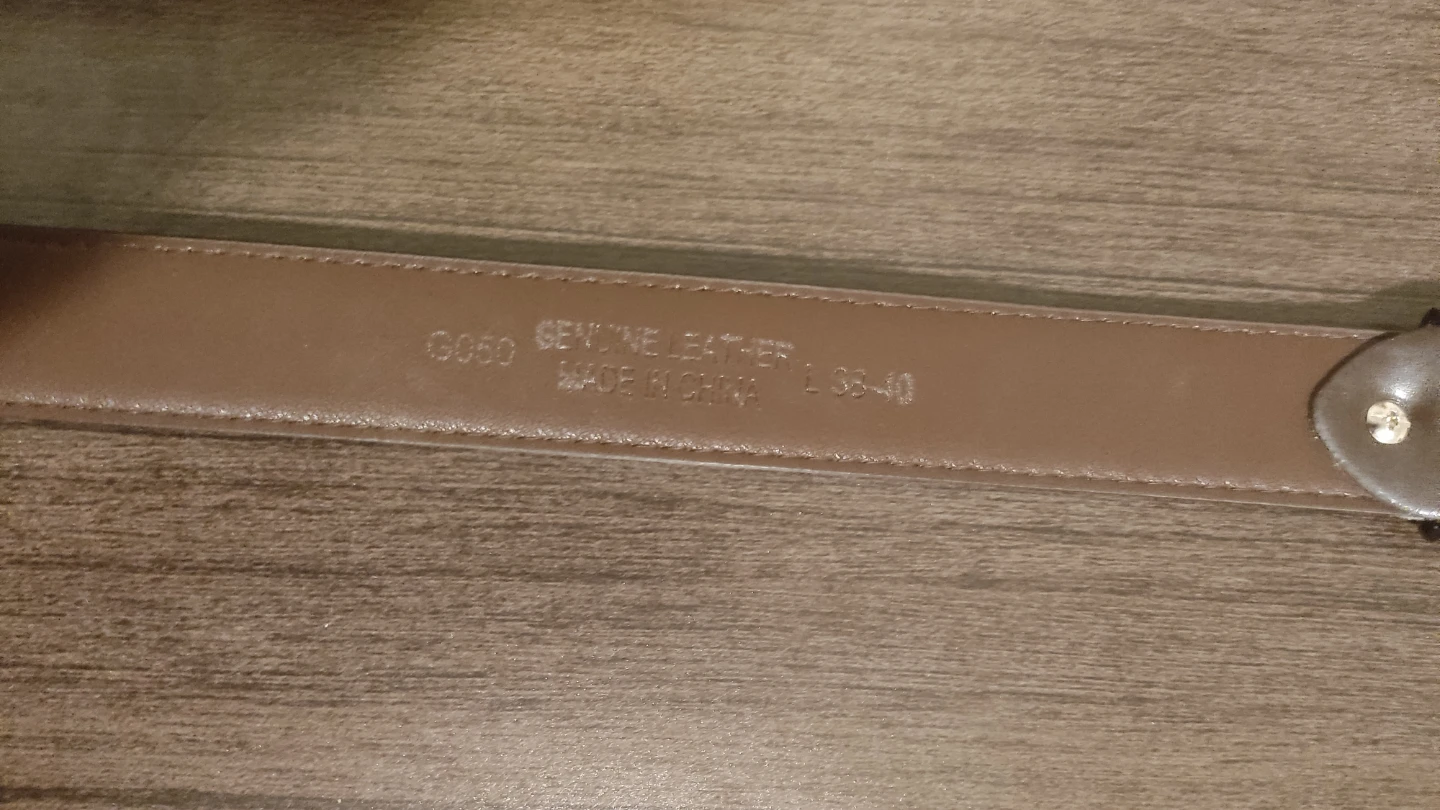 2 men's belts - photo 2