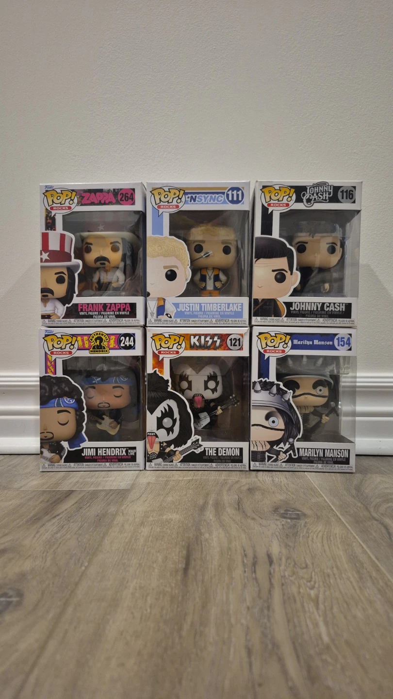 Funko Pop! Rocks/Albums