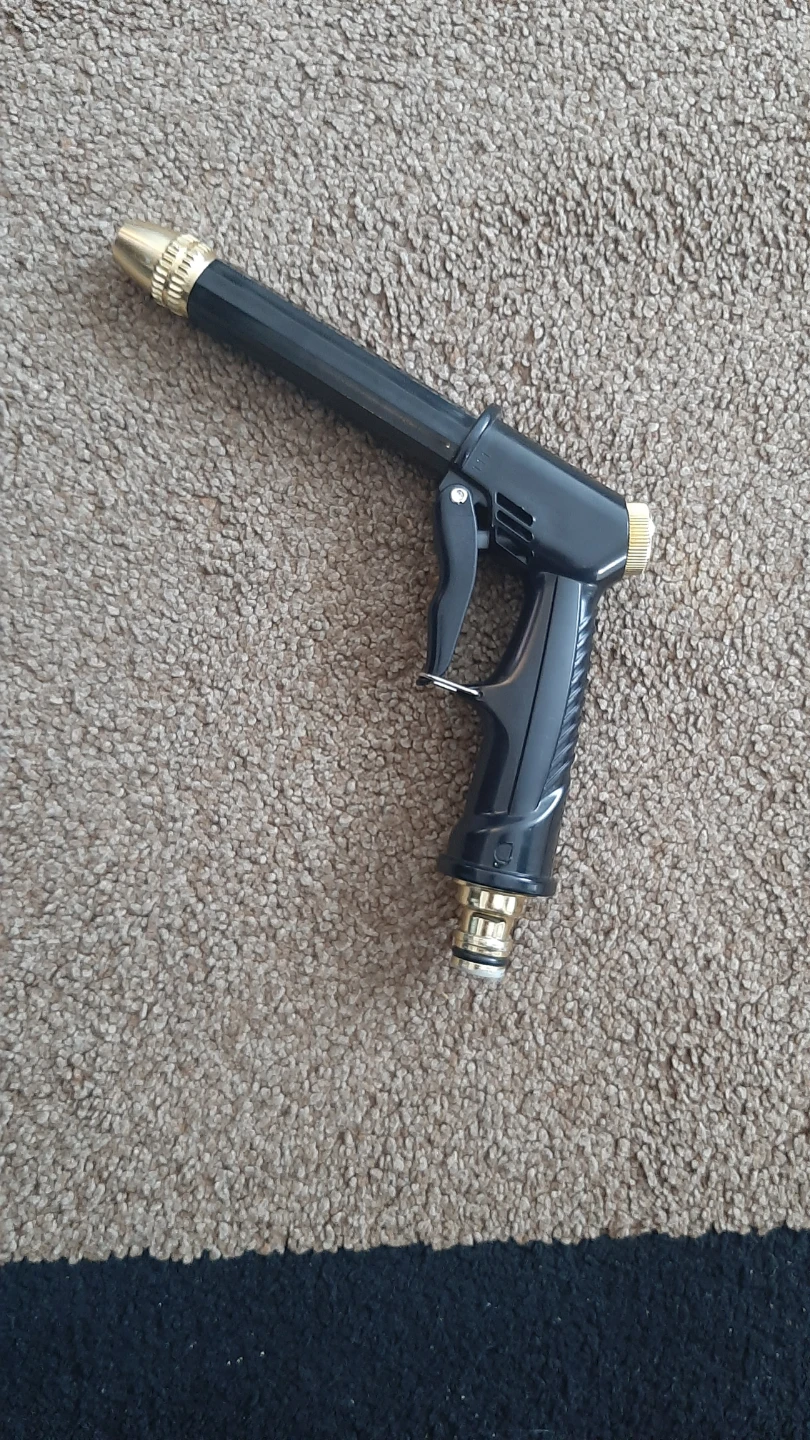 New Black Garden Hose Nozzle