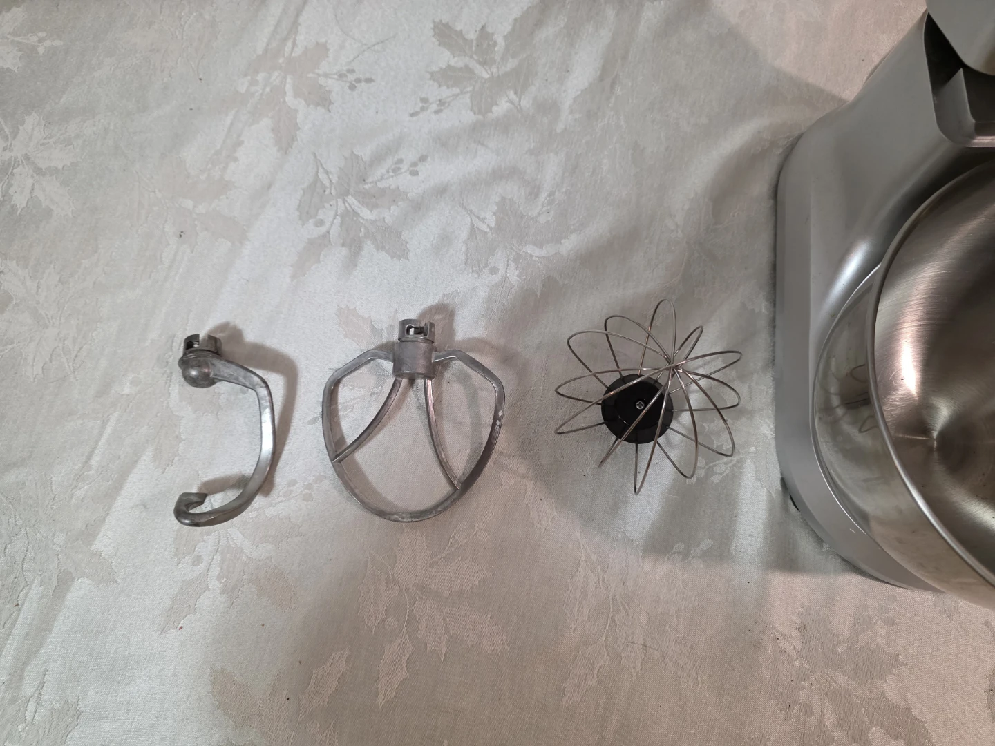 Silver Frigidaire Stand Mixer with Attachments - photo 2