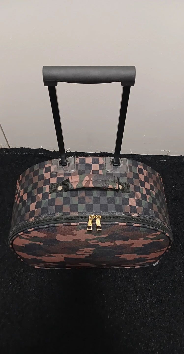 Camouflage Rolling Carry-On Suitcase - photo 2
