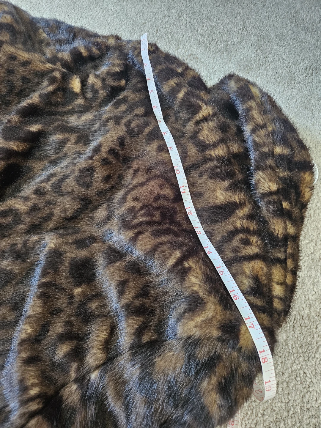 H&M Leopard Print Coat Size M/L - photo 5