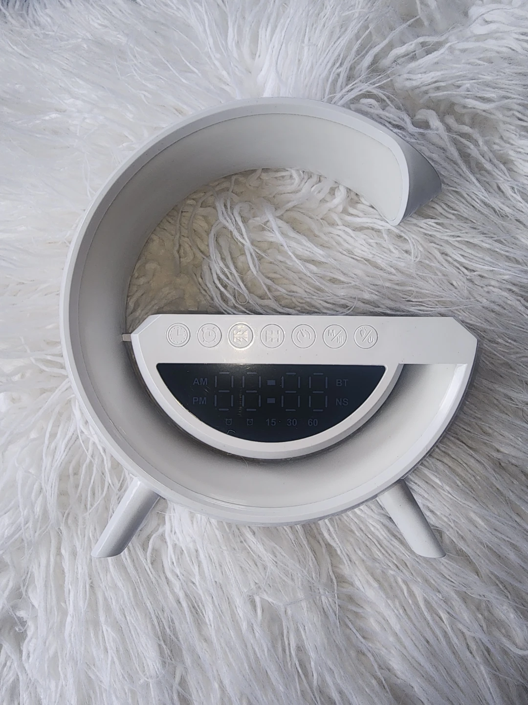 Phone Charging Alarm Clock Lamp