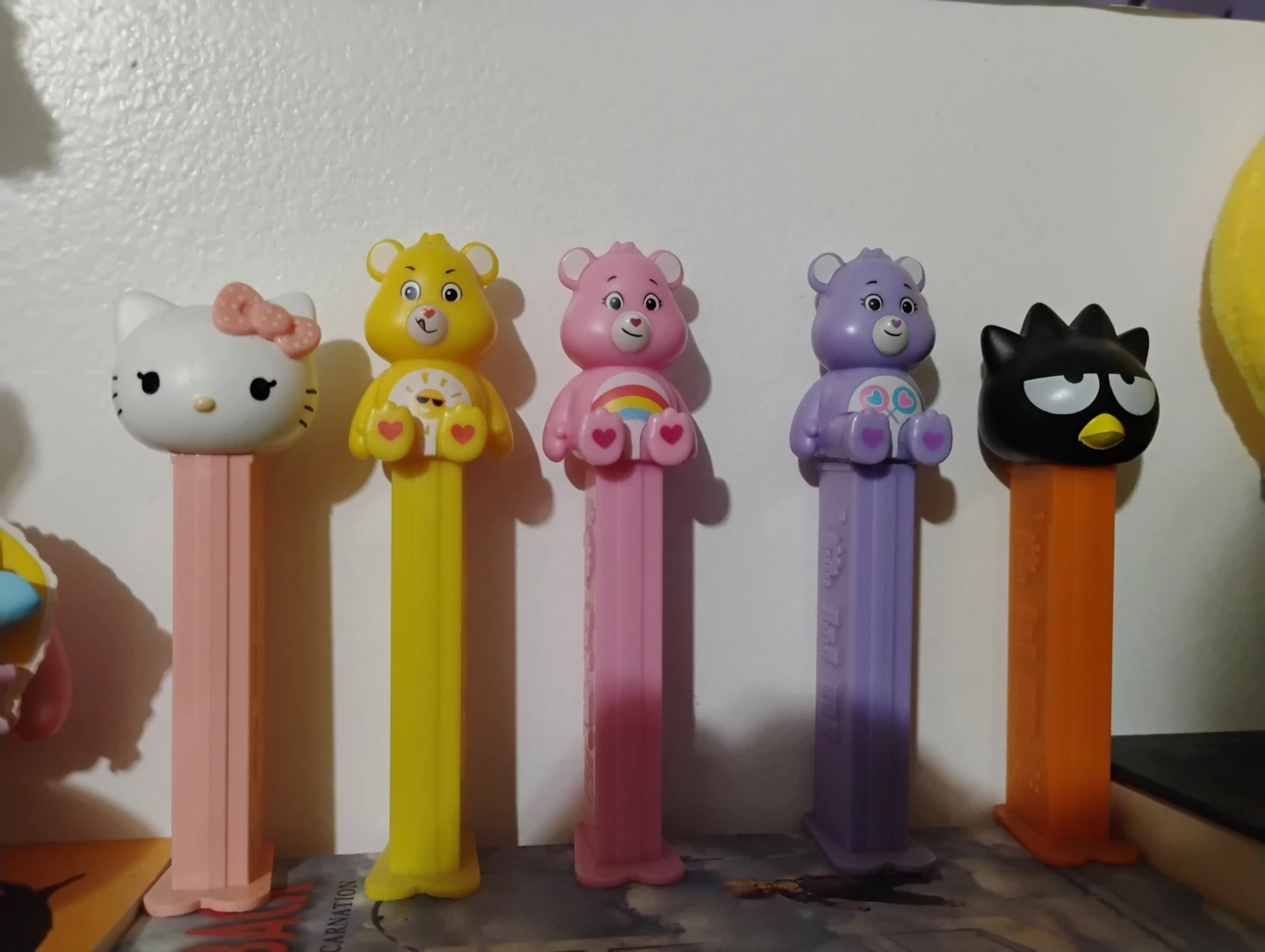 Various Pez dispensers