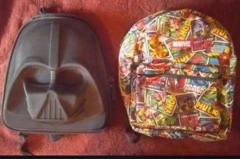 Star Wars Darth Vader & Marvel Comics Backpacks ⚽