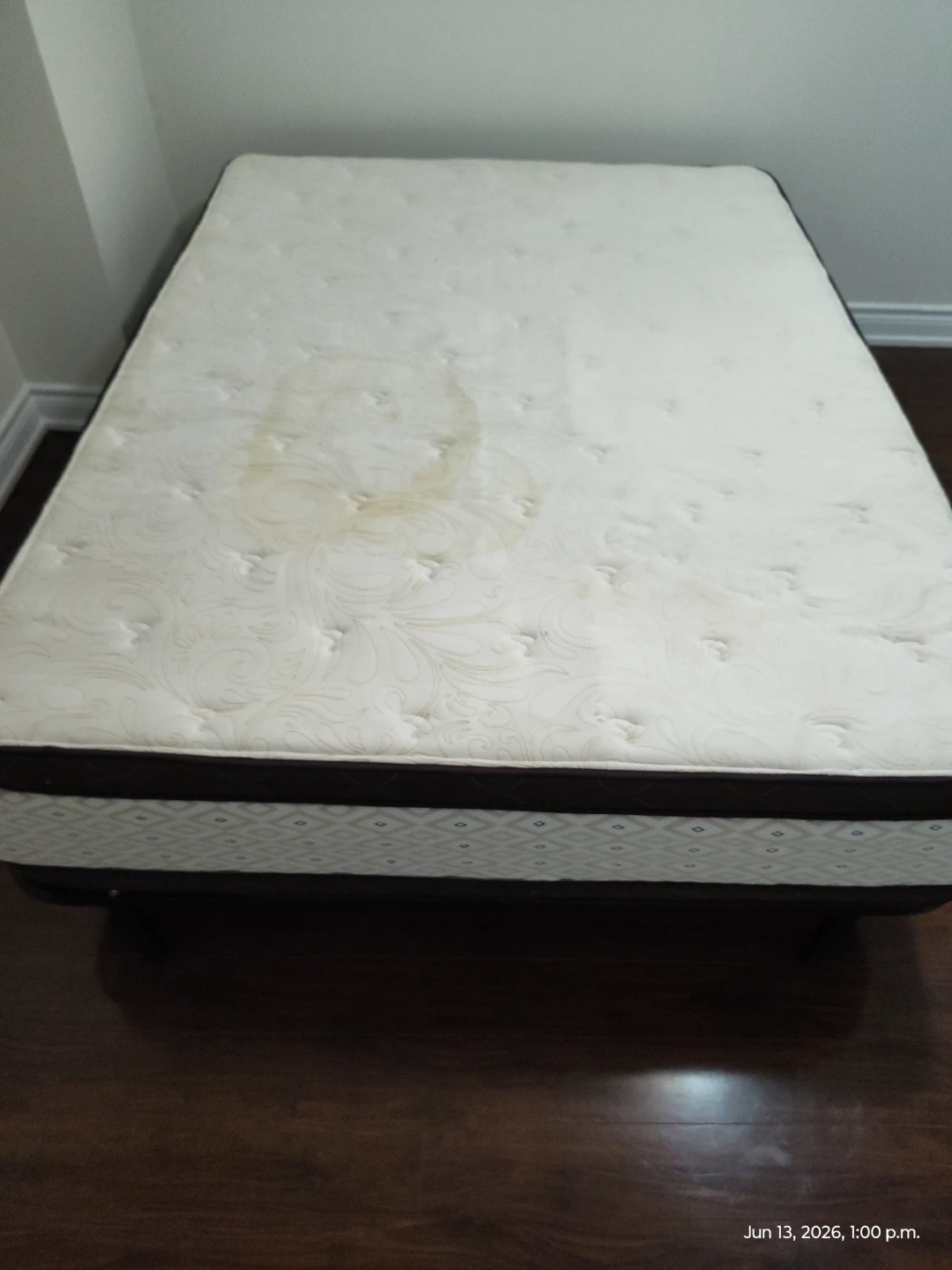 Mattress with Metal Bed Frame