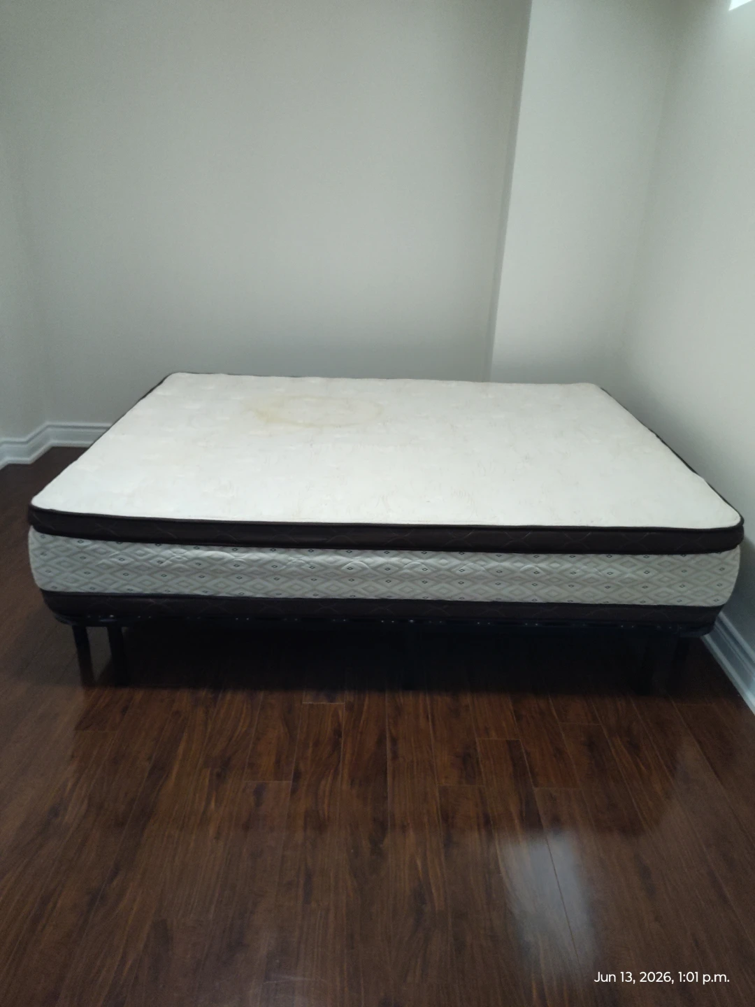 Mattress with Metal Bed Frame - photo 2