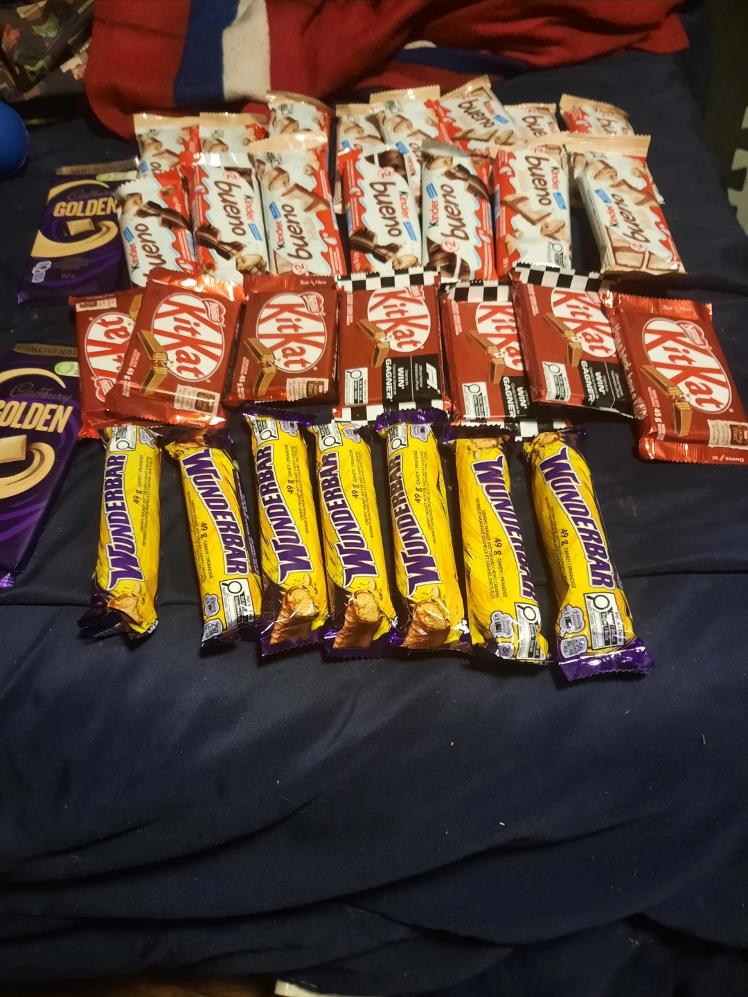 28 Regular sized Chocolate  Bars