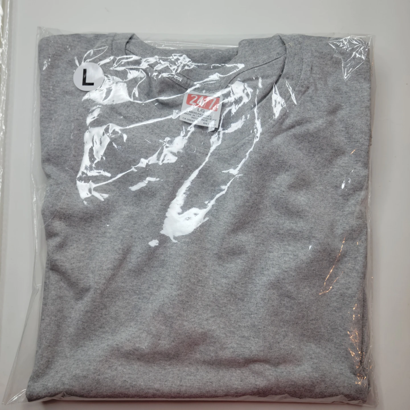 CSW 24/7 Grey T-Shirt Size L/G⚽️