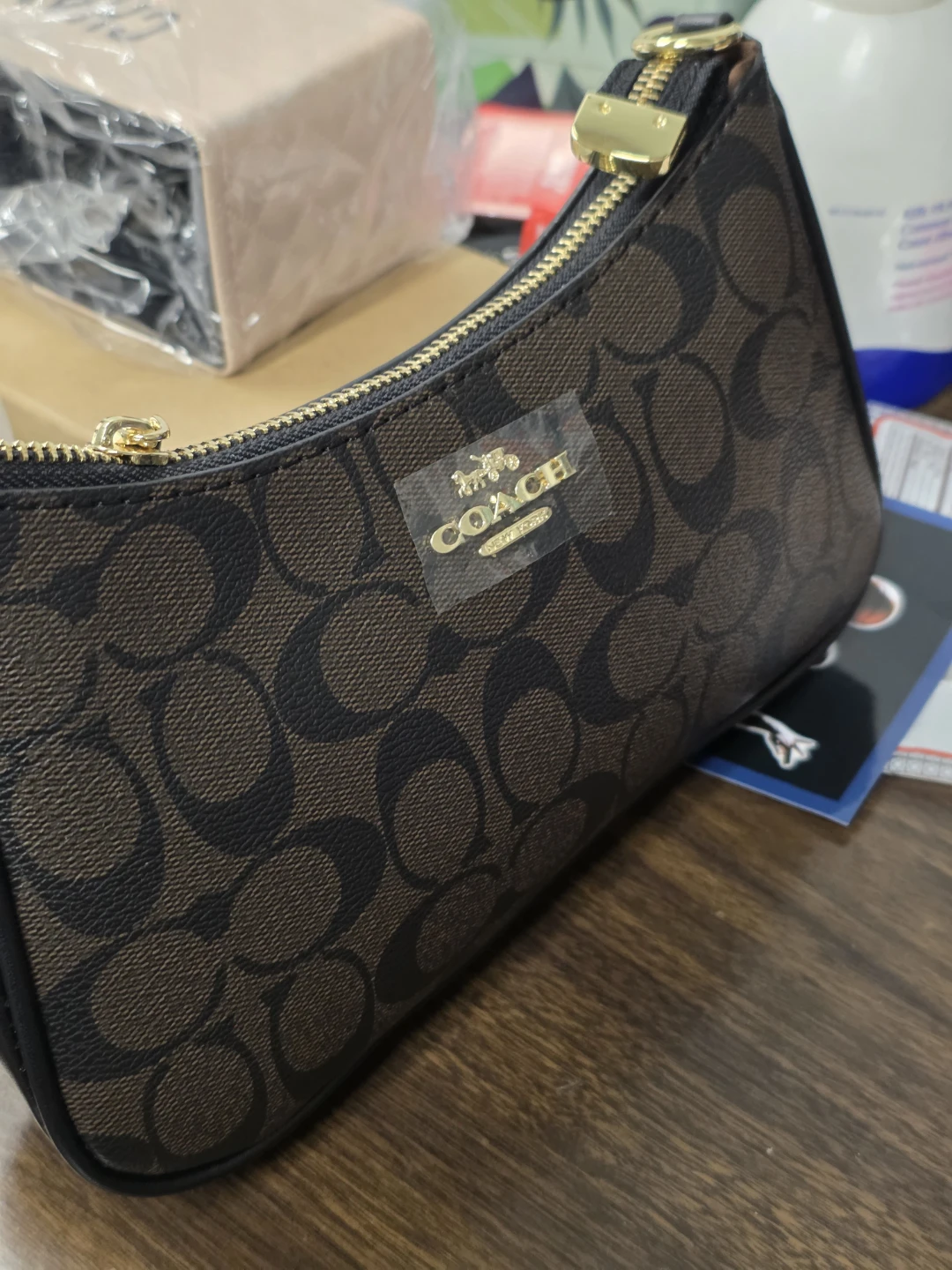 Coach Monogram Shoulder Bag - photo 4