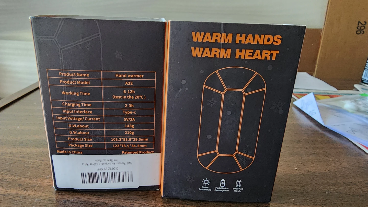 Hand Warmer Model A22