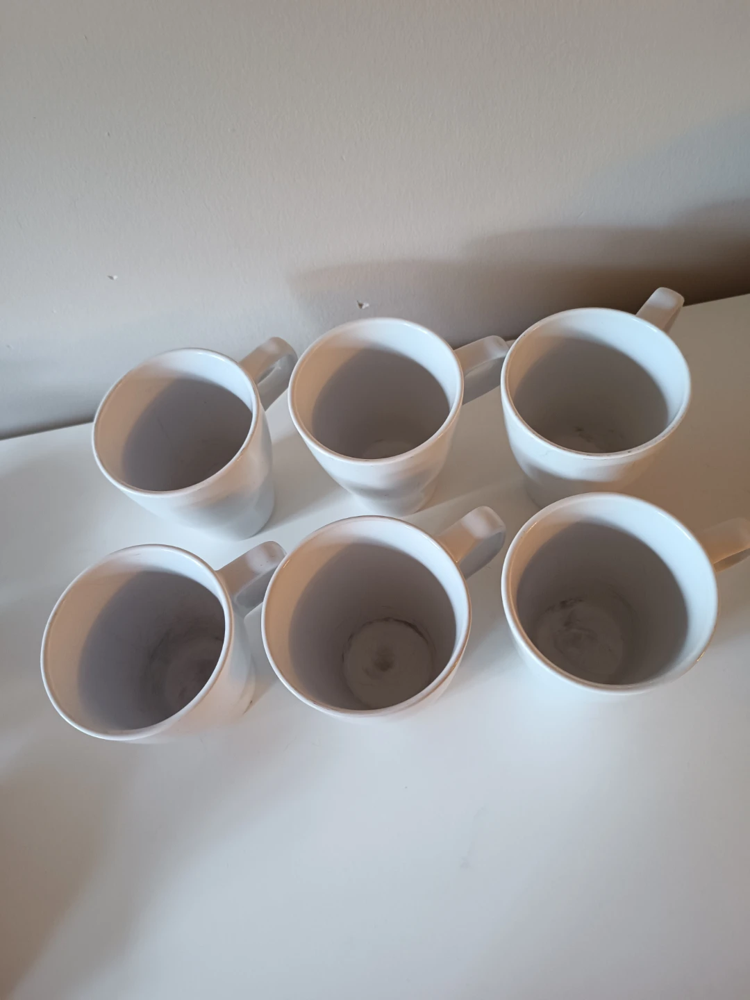 IKEA FÄRGRIRK Mugs - Set of 6 - White - photo 2