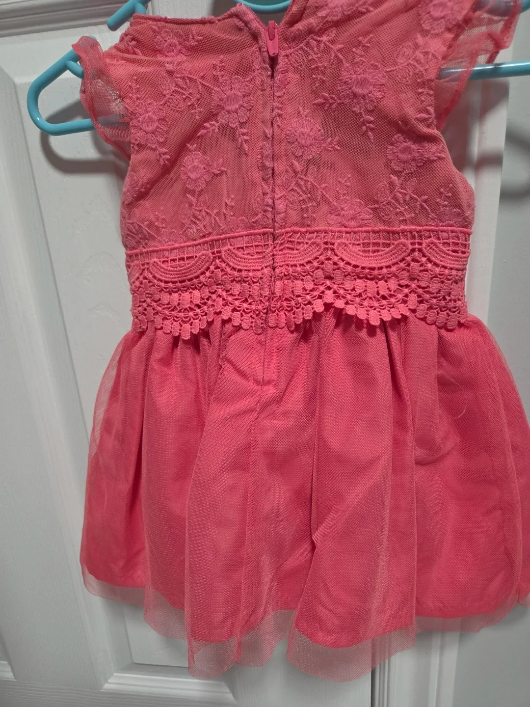 Carter's Pink Lace Dress - 9 Months - photo 2