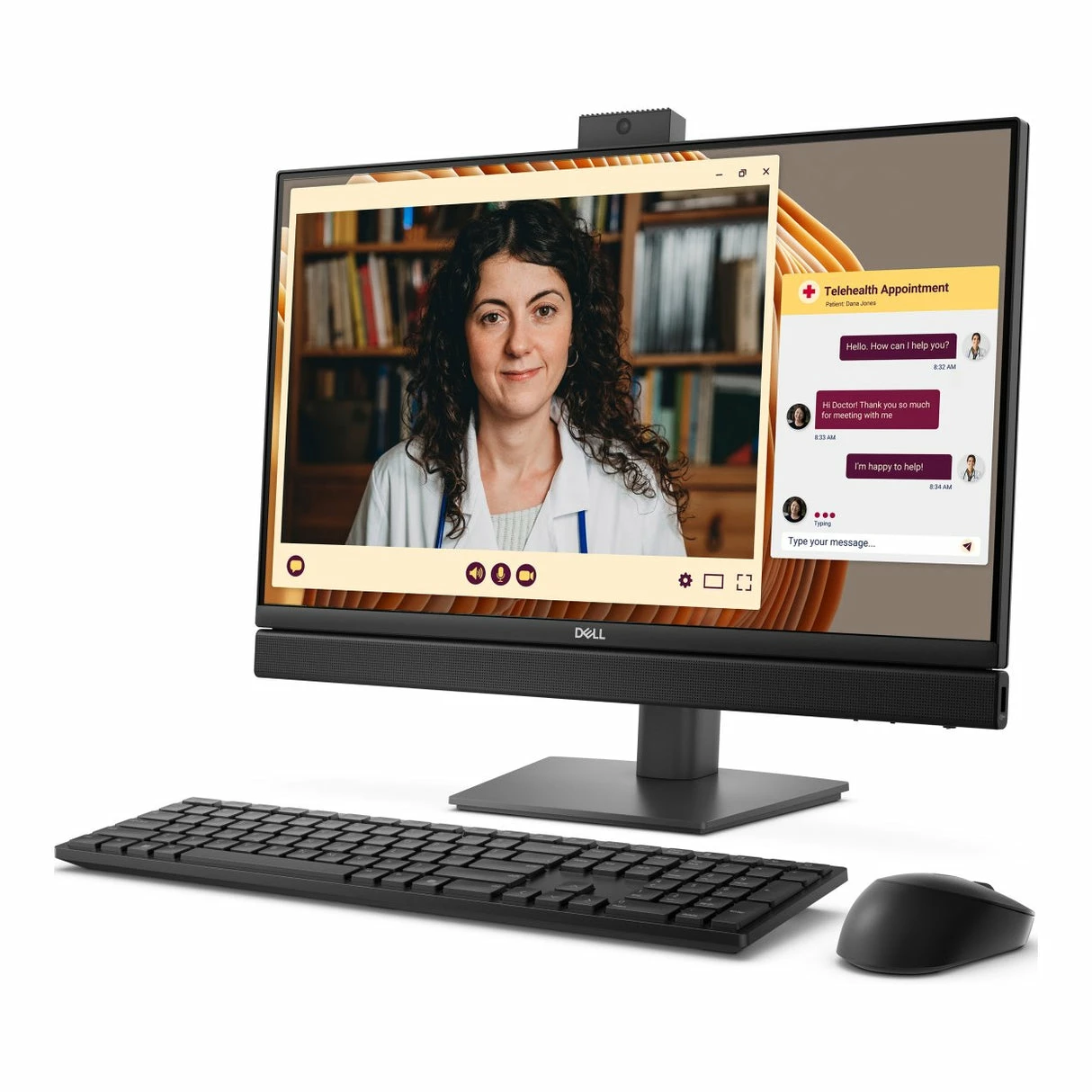 Dell Pro 24 All in One Plus Desktop Computer -Ultra 5,512gb/16gb