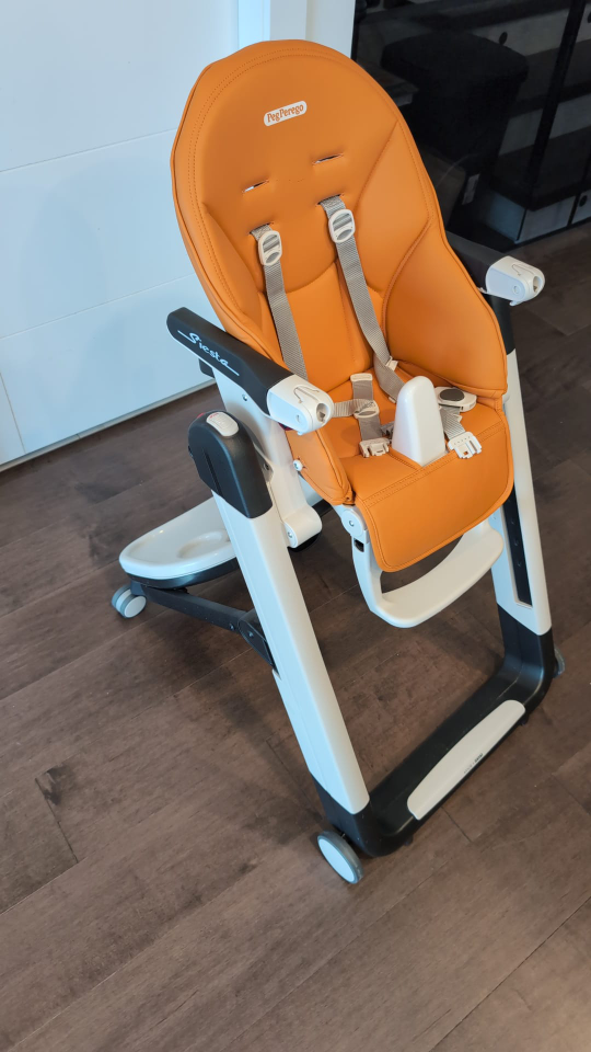 Brand New Peg Perego Siesta High Chair - orange - photo 2