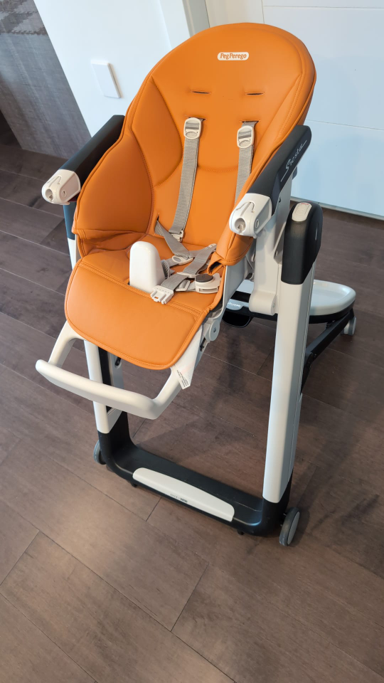 Brand New Peg Perego Siesta High Chair - orange - photo 5
