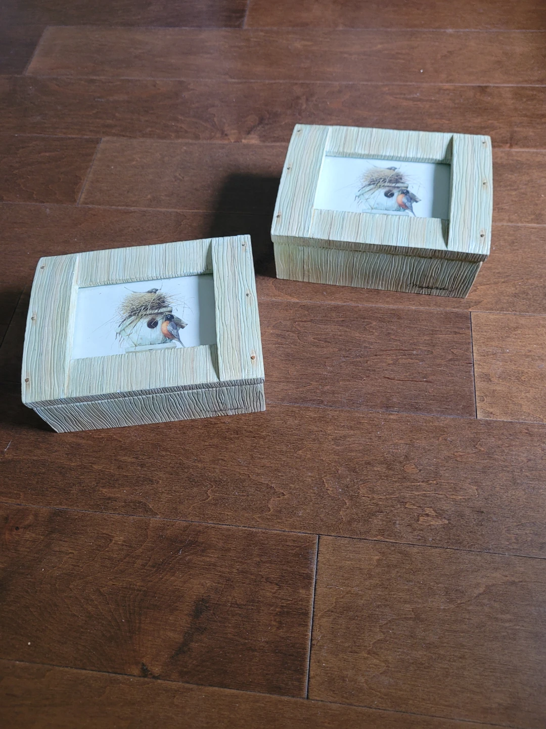 Hallmark Marjolein Bastin  Keep Sake Boxes with Photo Frame