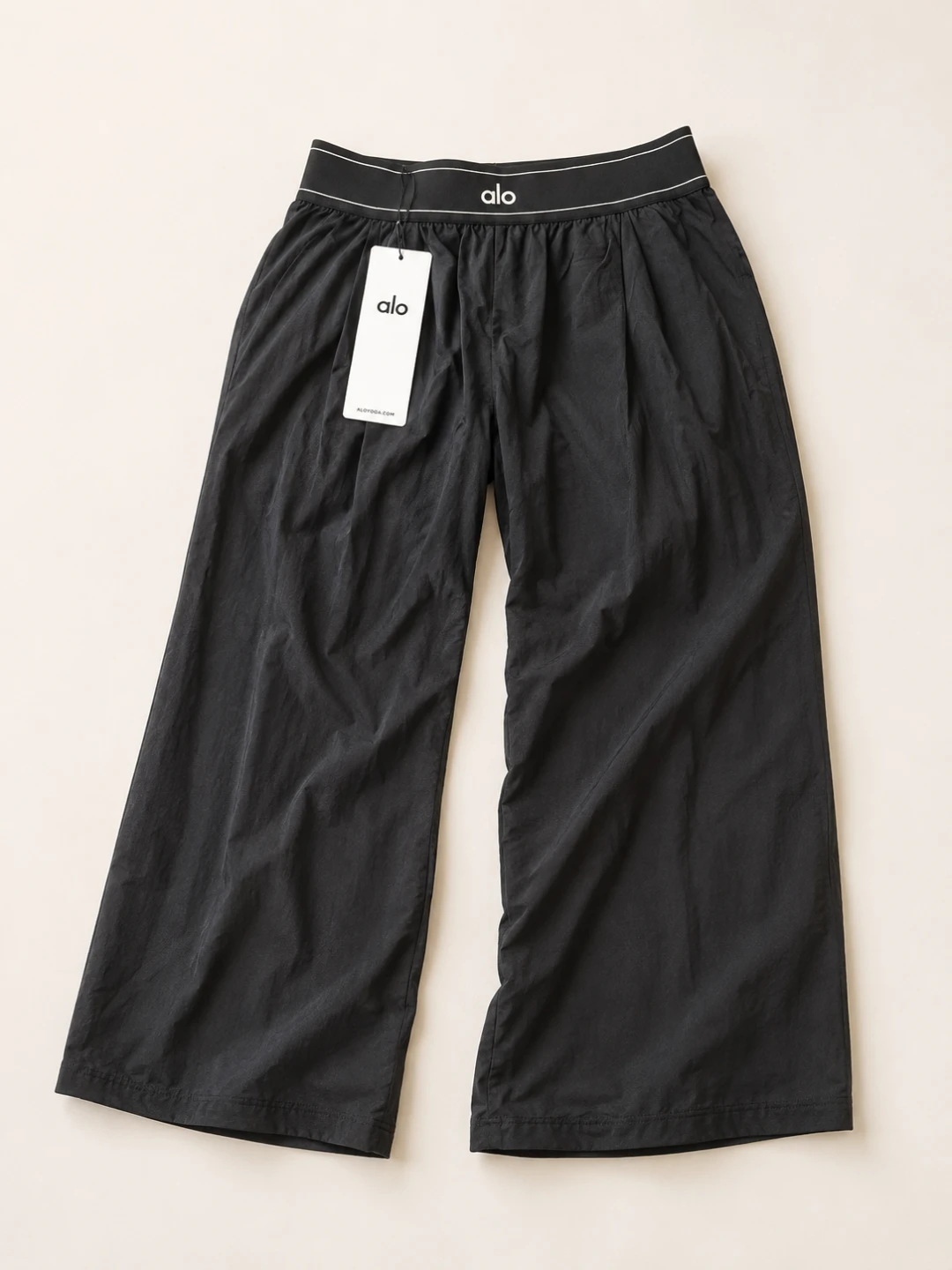 Alo Yoga Black Wide Leg Pants - photo 2