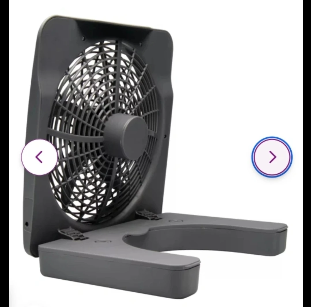 Treva 10" 2-Speed Portable Fan - photo 2