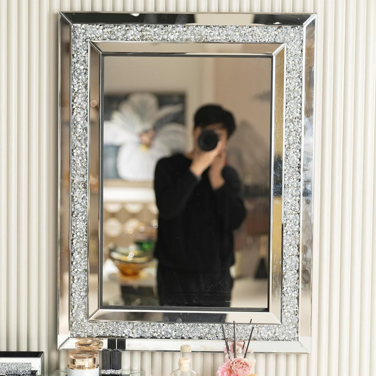 Crushed Diamond Mirror