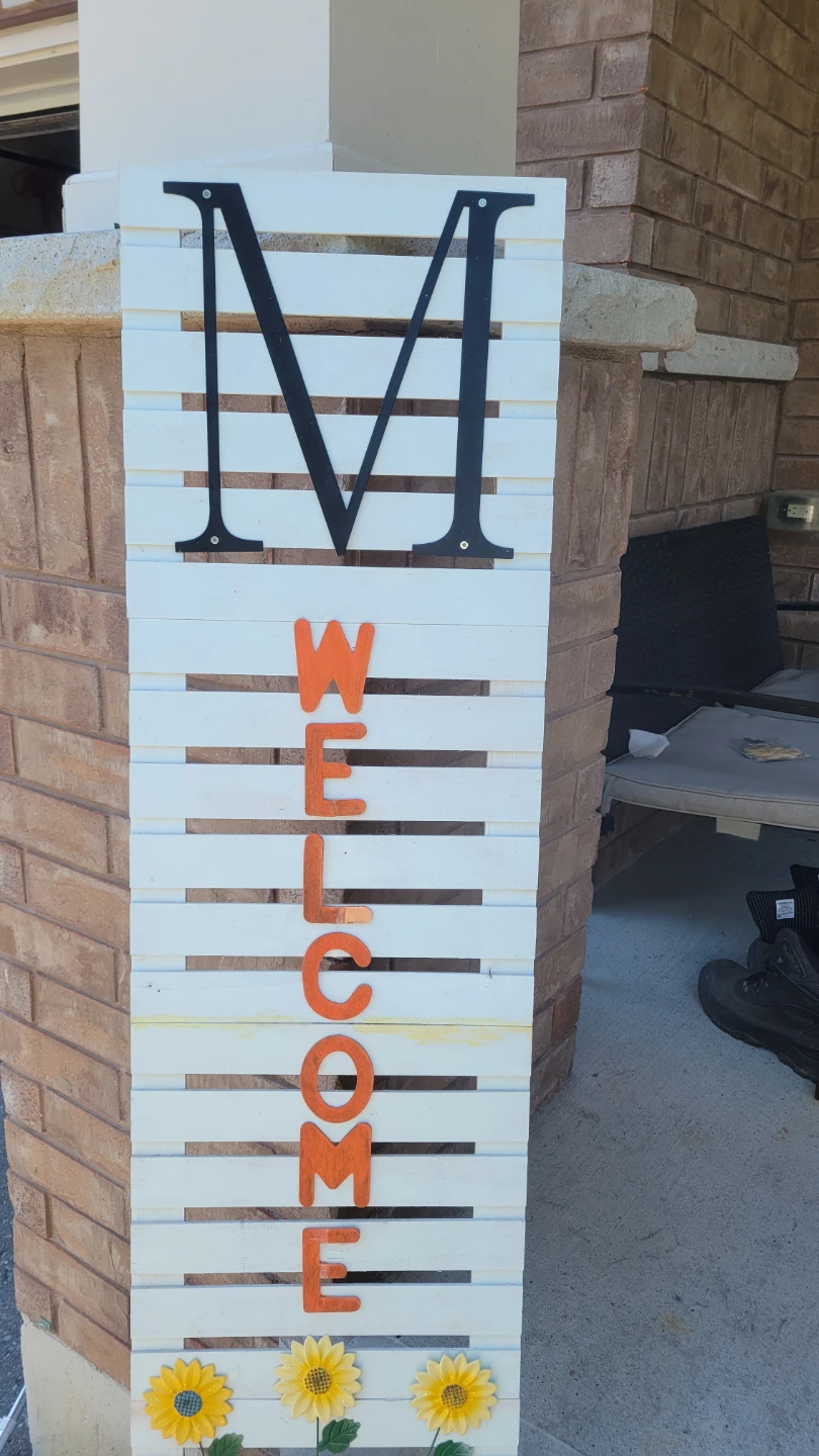 Welcome Hello Porch Sign - photo 3