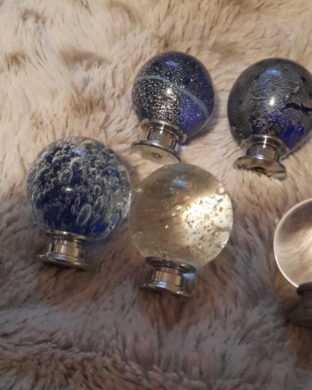 Decorative Glass Orb Drawer Knobs Your choice 2 - photo 4
